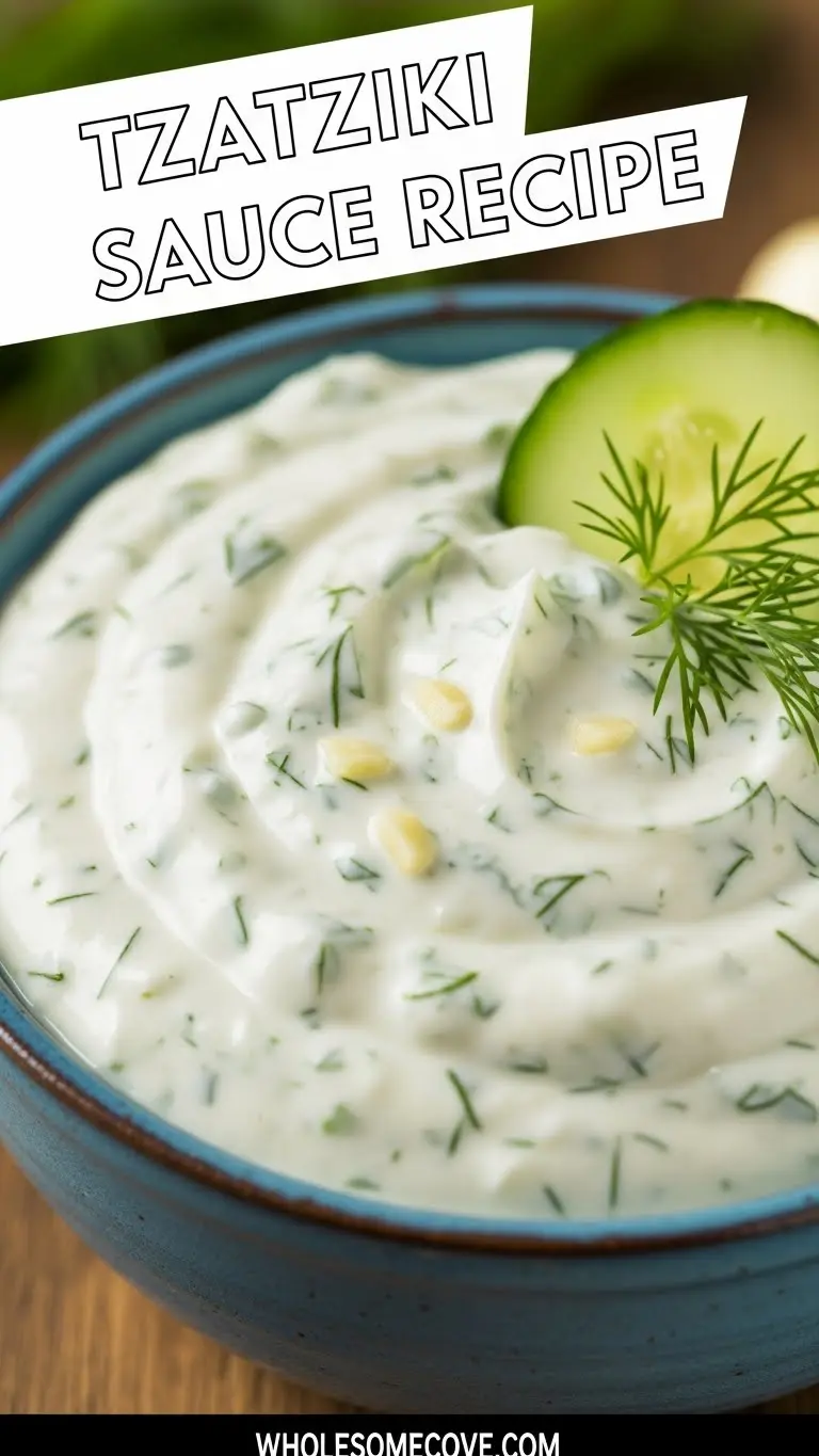 Tzatziki Sauce Recipe