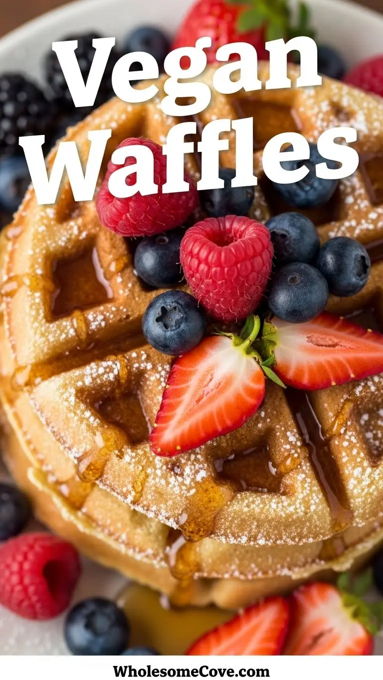 Vegan Waffle Recipe