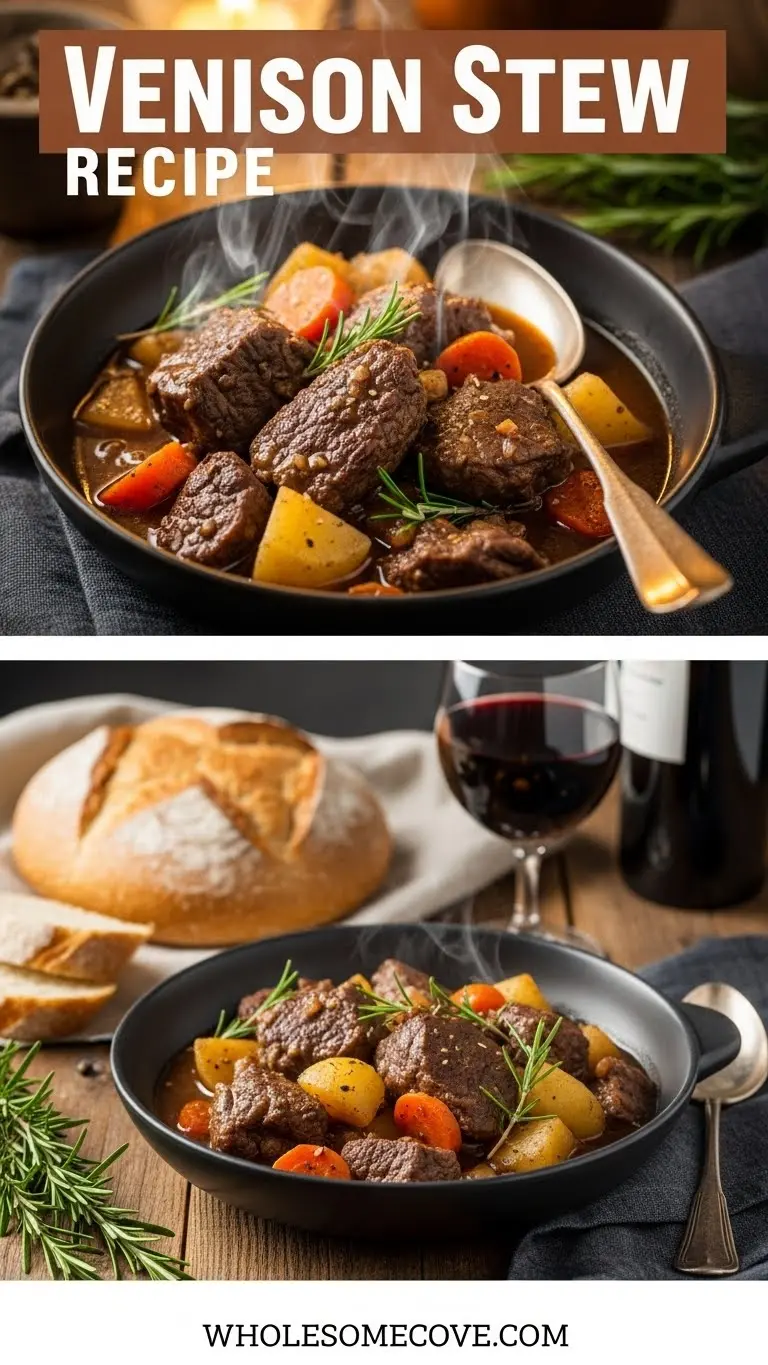 Venison Stew Recipe | Flavorful Wild Game Comfort Bowl