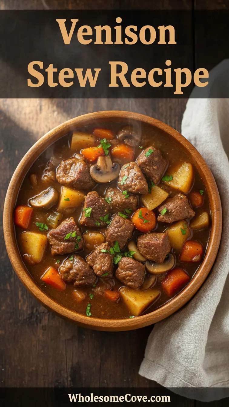 Venison Stew Recipe | Cozy One-Bowl Winter Warmer