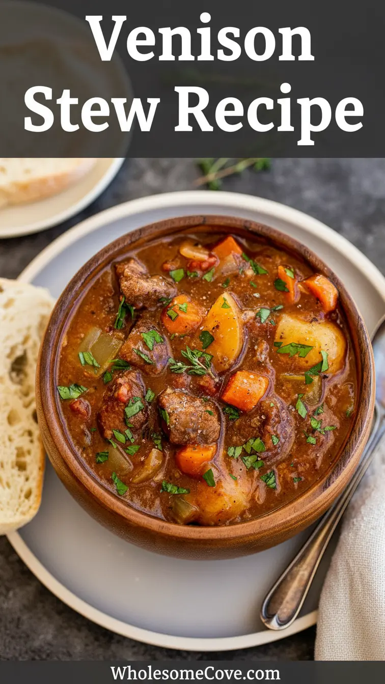 Venison Stew Recipe | Simple, Hearty & Nourishing Dinner