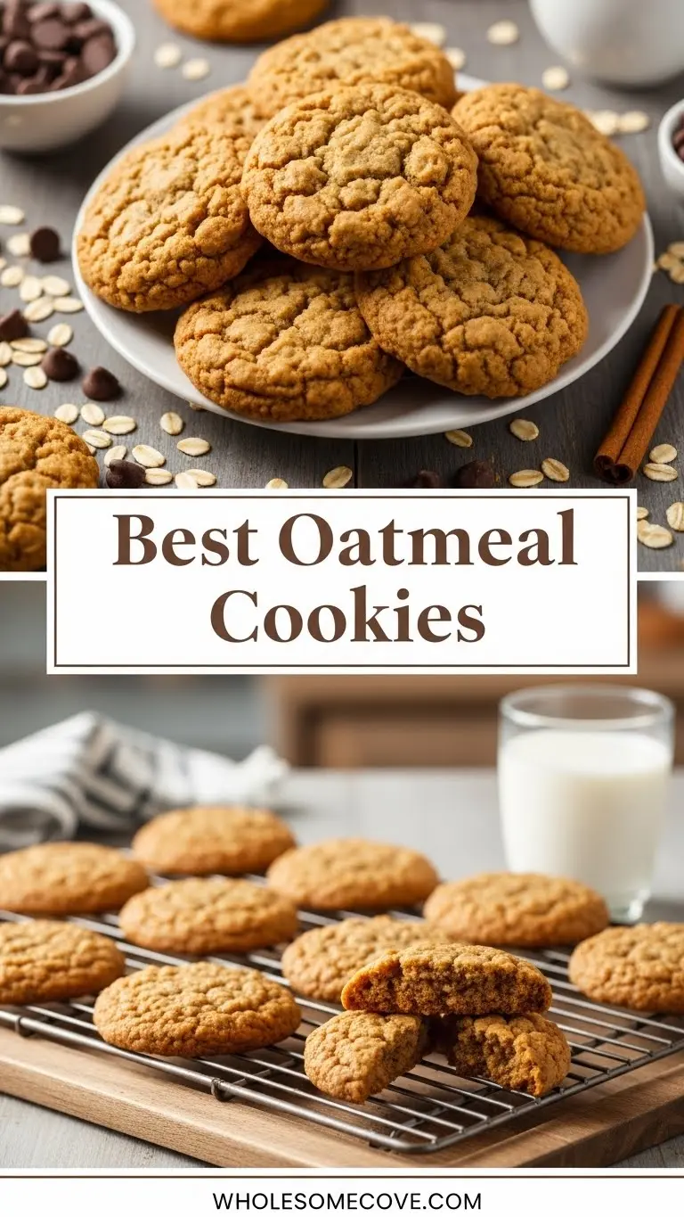 Oatmeal Cookies Recipe | Quick Dessert with Pantry Staples