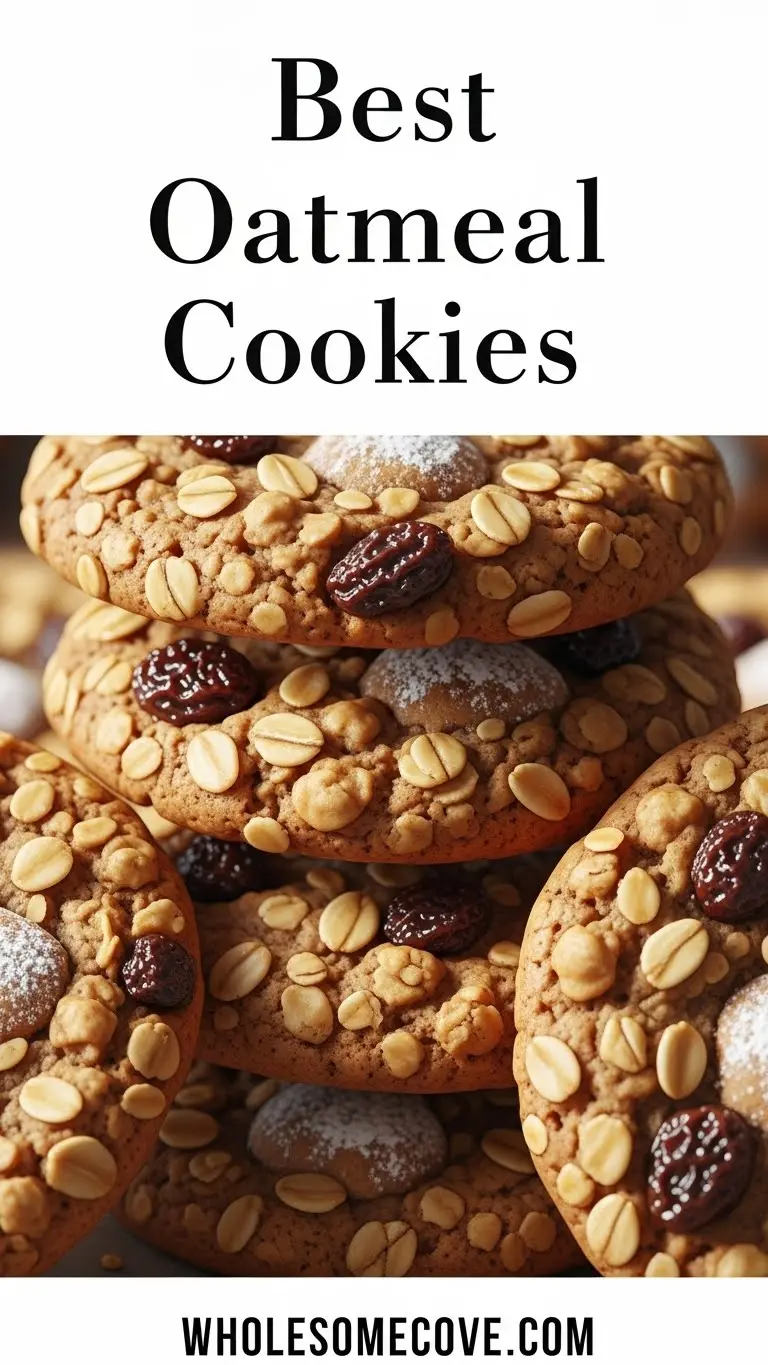 Oatmeal Cookies Recipe | Cozy Comfort Food Baking