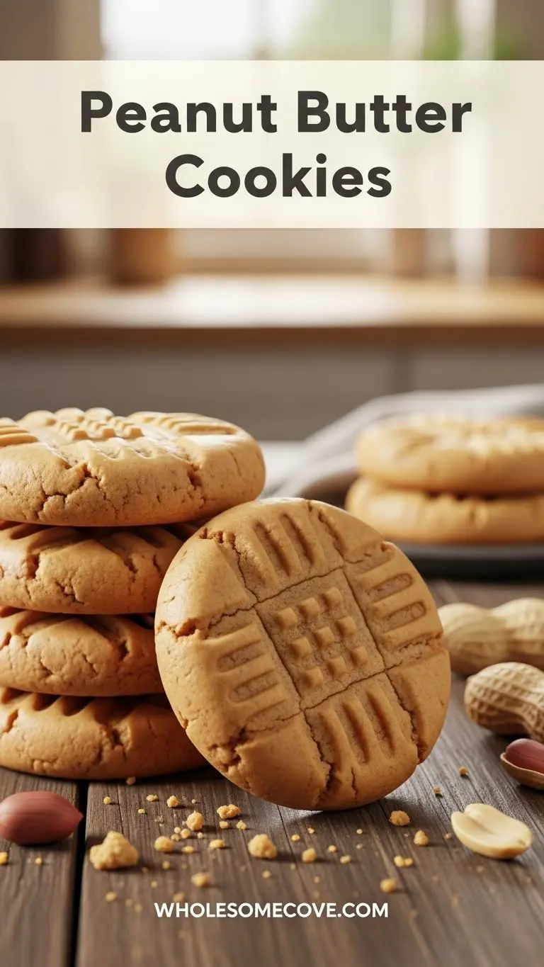 Peanut Butter Cookies Recipe | Classic Cookie for Any Occasion