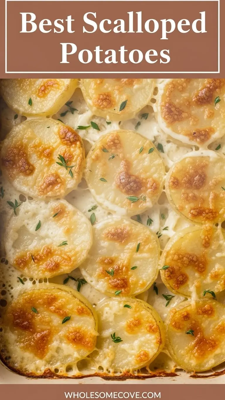 Scalloped Potatoes Recipe | Easy Comfort Food Side Dish