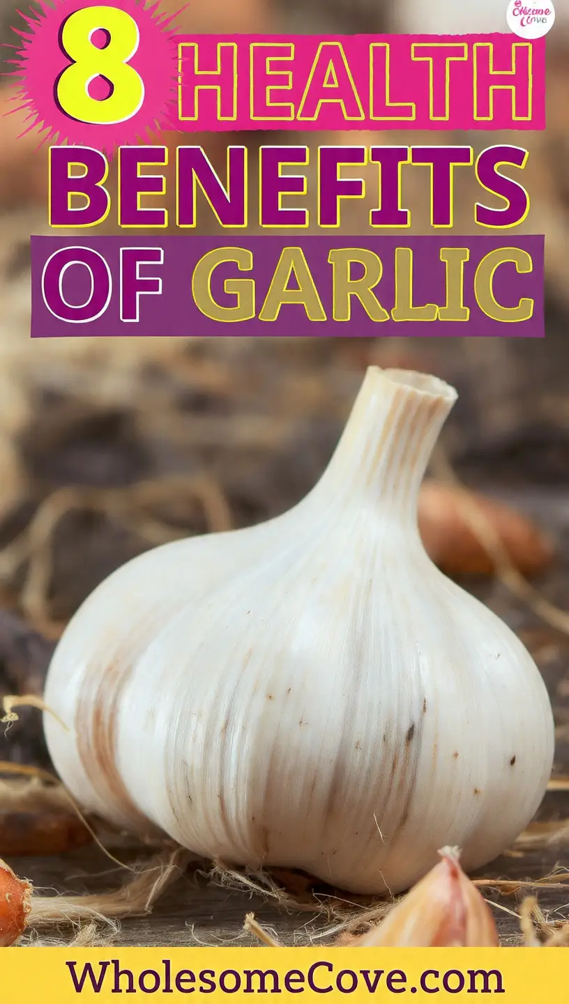 8 Health Benefits of Garlic