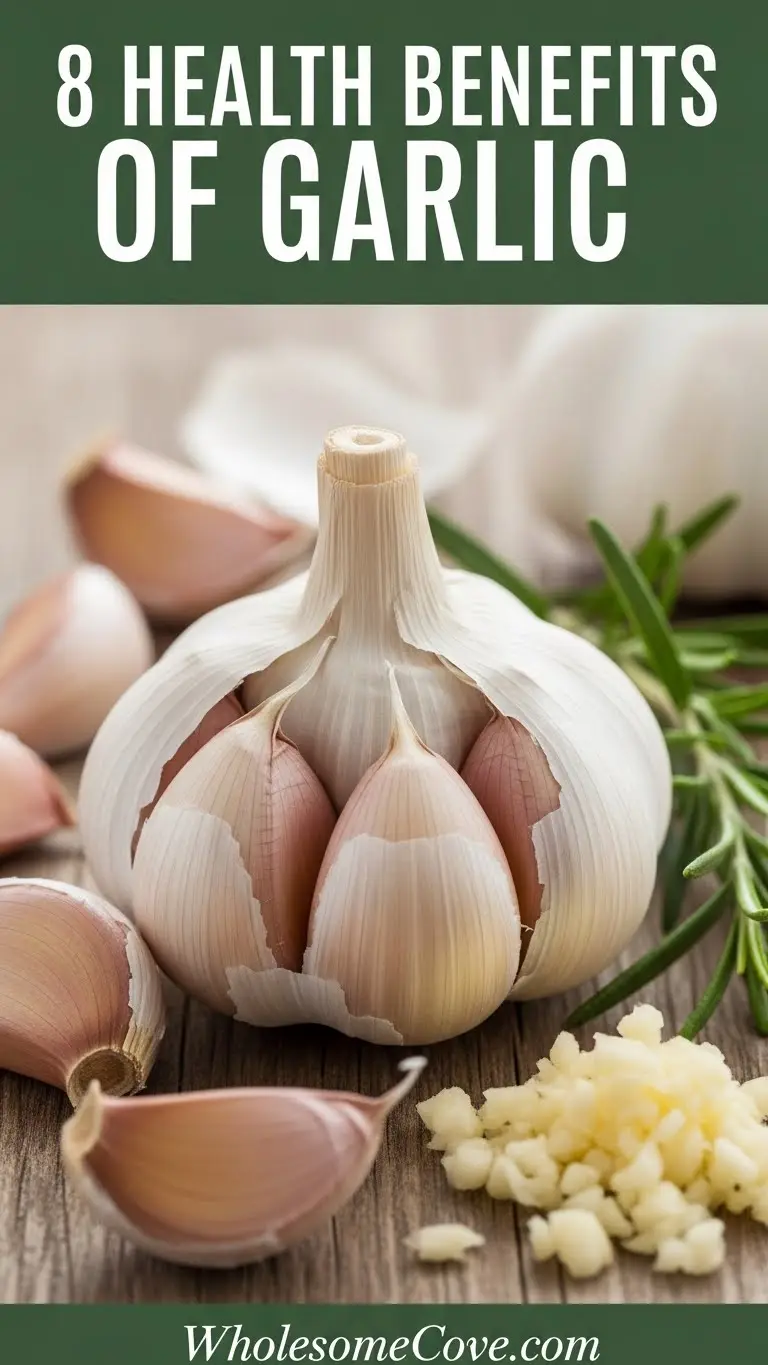 8 Health Benefits of Garlic