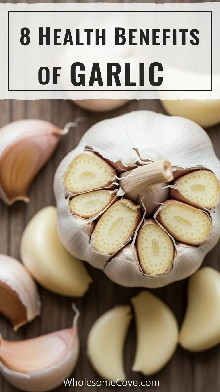 8 Health Benefits of Garlic
