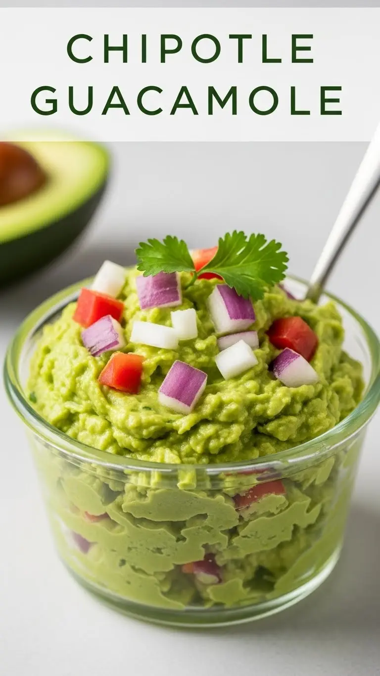 Chipotle Guacamole Recipe