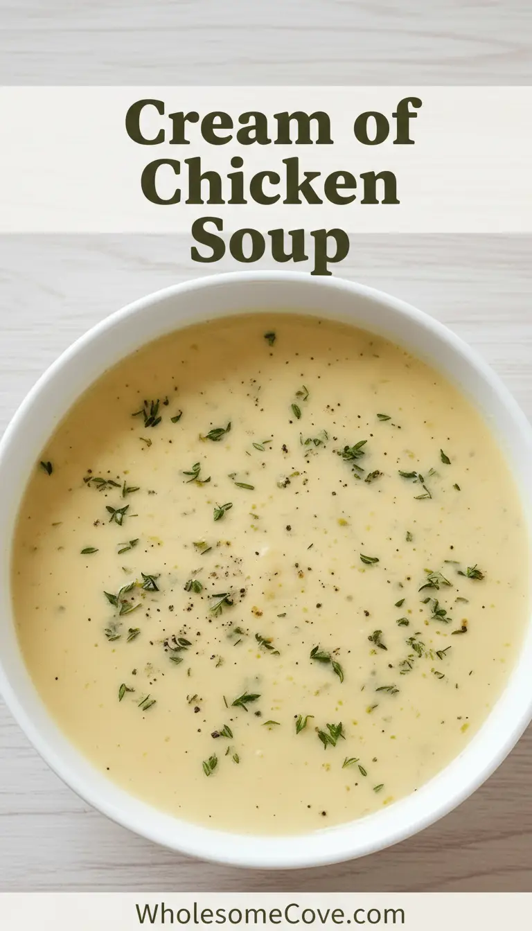 Cream of Chicken Soup Recipe