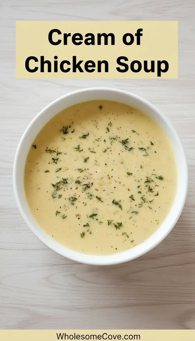 Cream of Chicken Soup Recipe