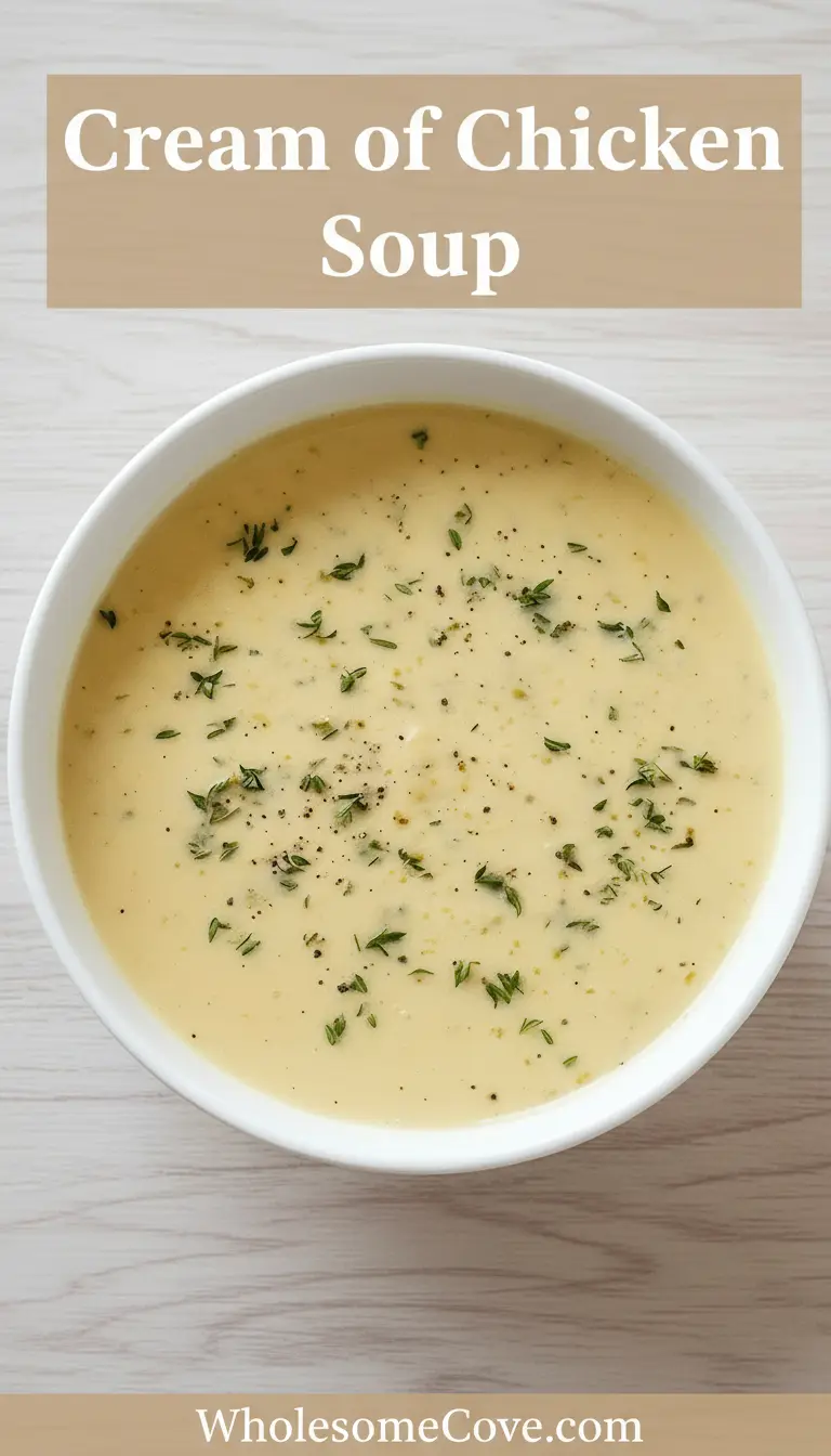 Cream of Chicken Soup Recipe