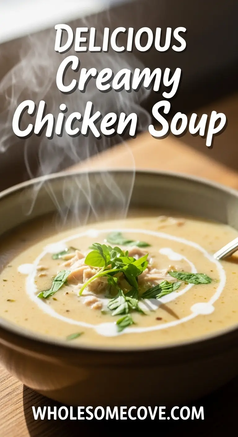 Creamy Chicken Soup Recipe
