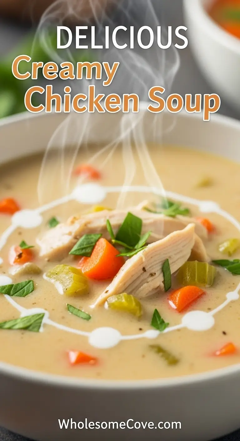 Creamy Chicken Soup Recipe