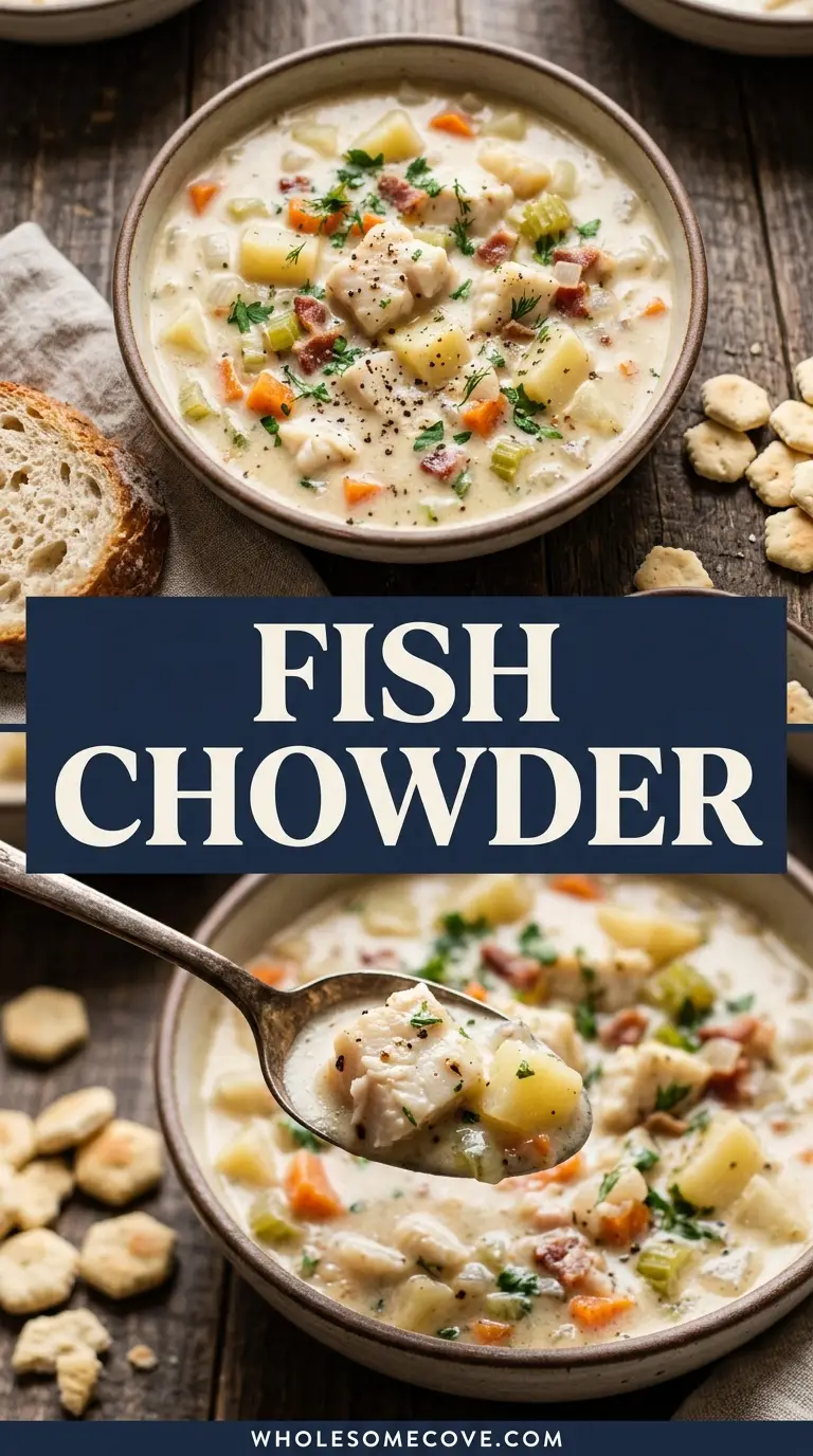 Creamy New England Fish Chowder Recipe