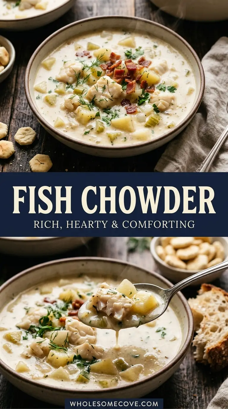 Creamy New England Fish Chowder Recipe