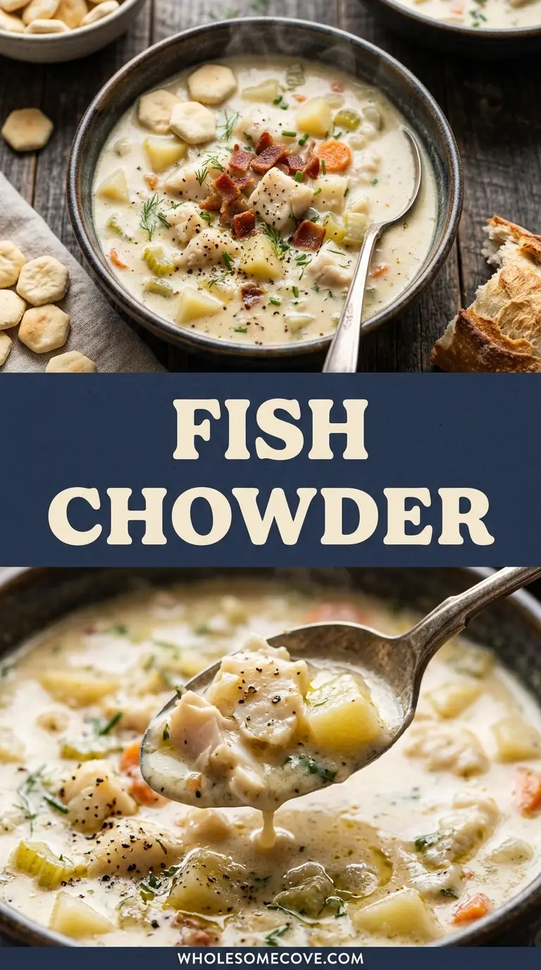 Creamy New England Fish Chowder Recipe
