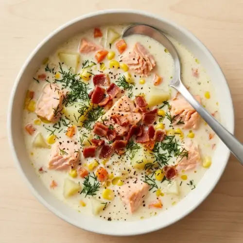 Creamy Salmon Chowder Recipe