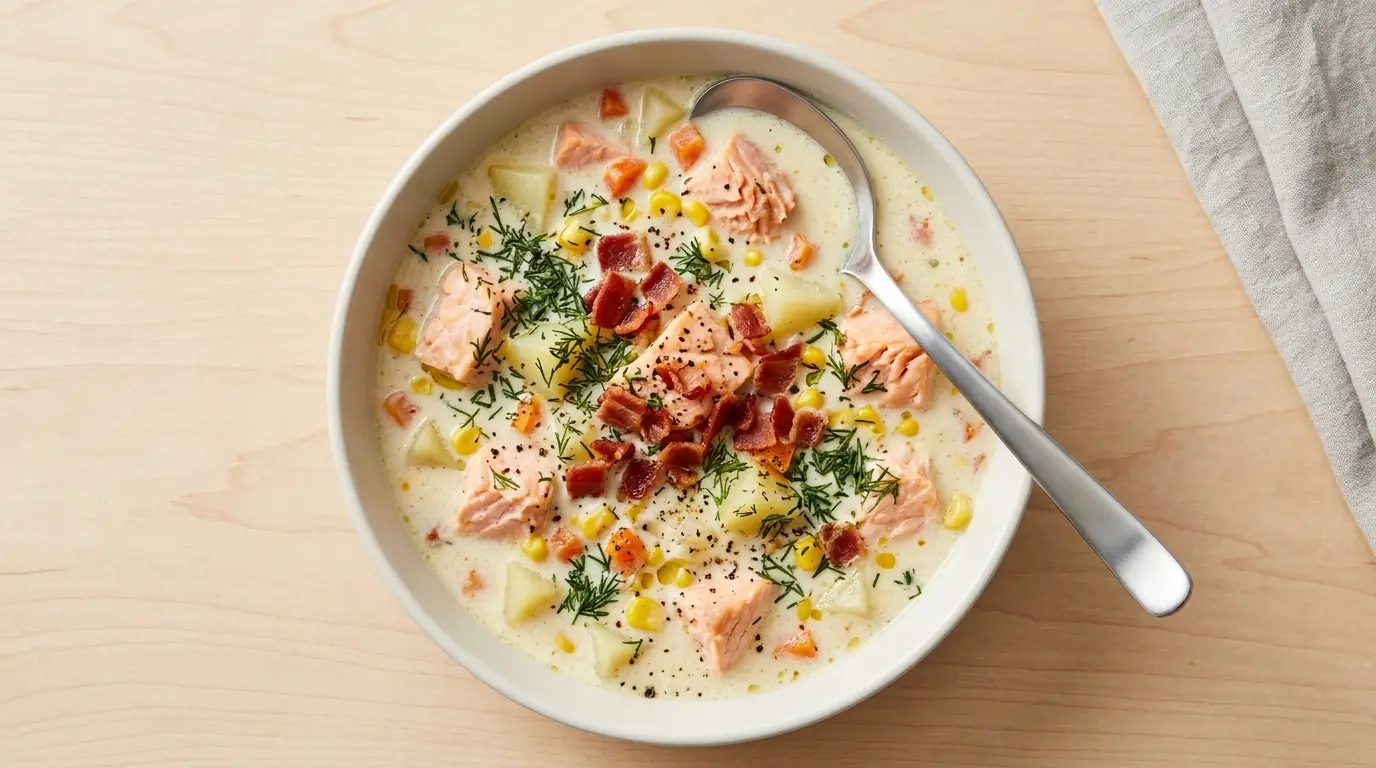 Creamy Salmon Chowder Recipe