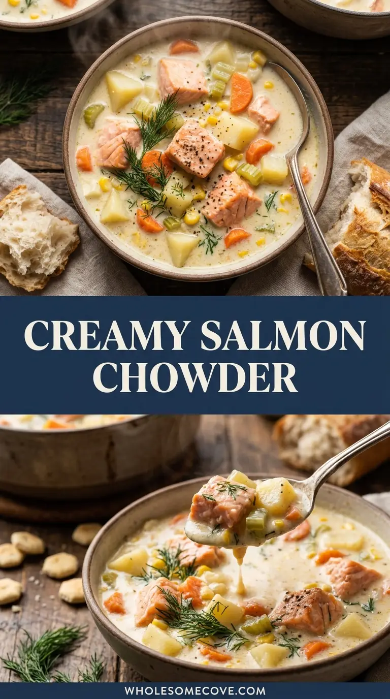 Creamy Salmon Chowder Recipe