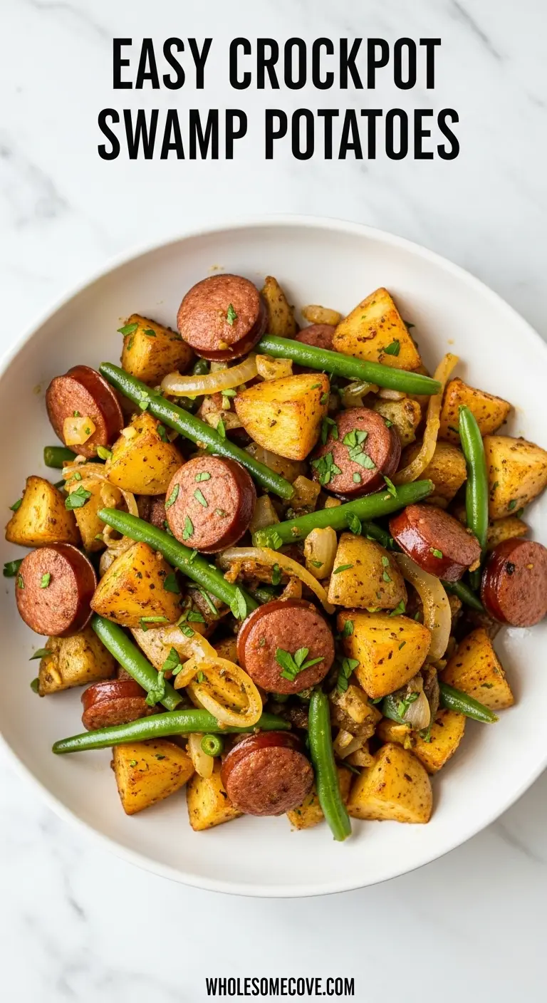 Crockpot Swamp Potatoes Recipe
