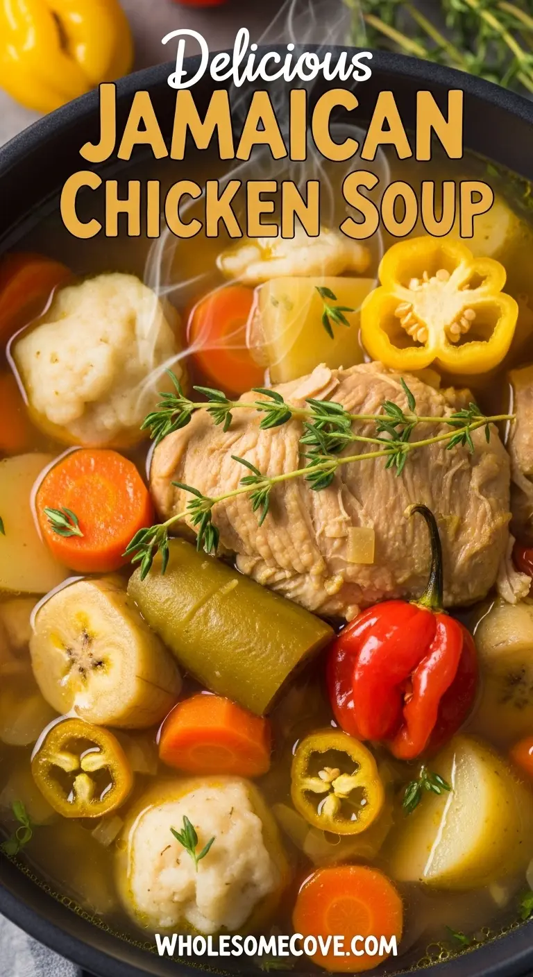 Jamaican Chicken Soup Recipe