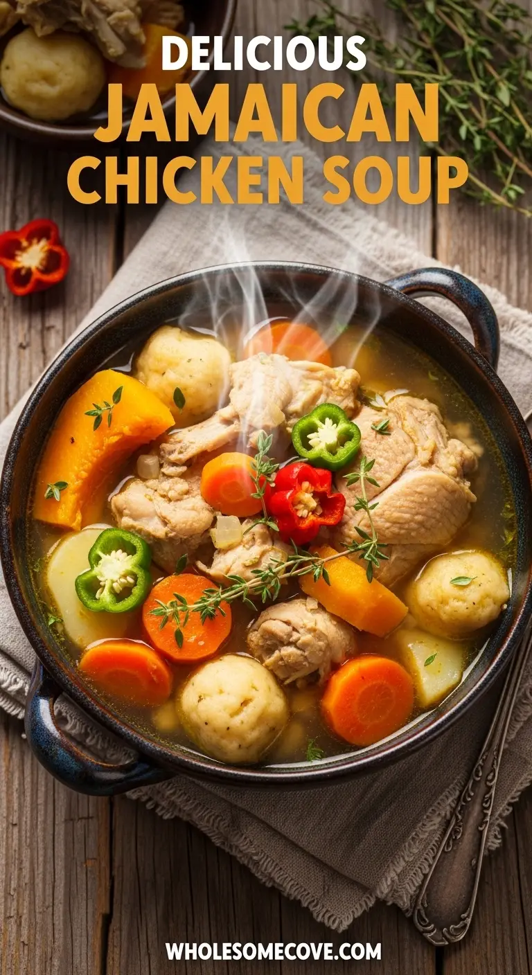 Jamaican Chicken Soup Recipe