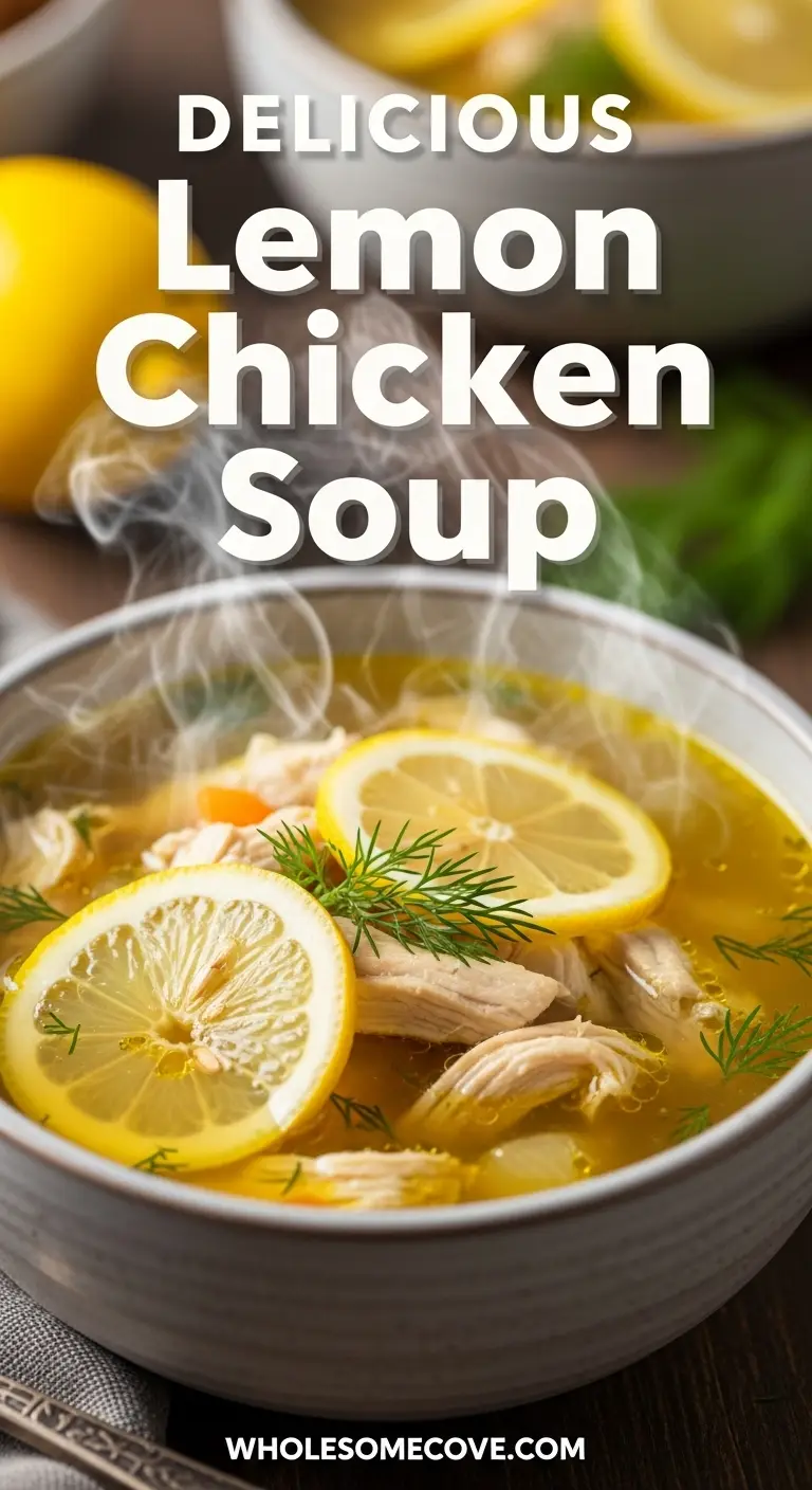Lemon Chicken Soup Recipe