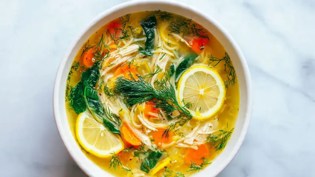 Lemon Chicken Soup Recipe