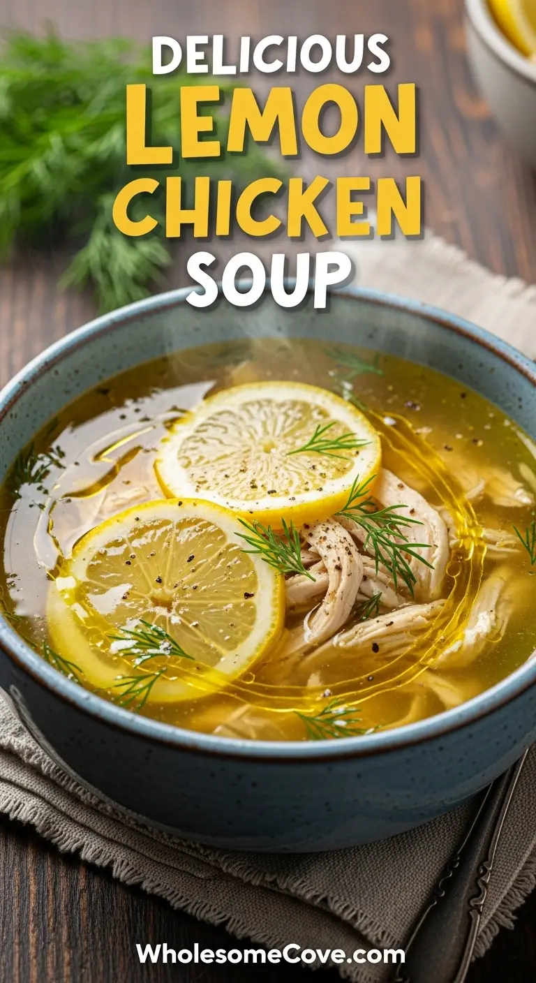 Lemon Chicken Soup Recipe