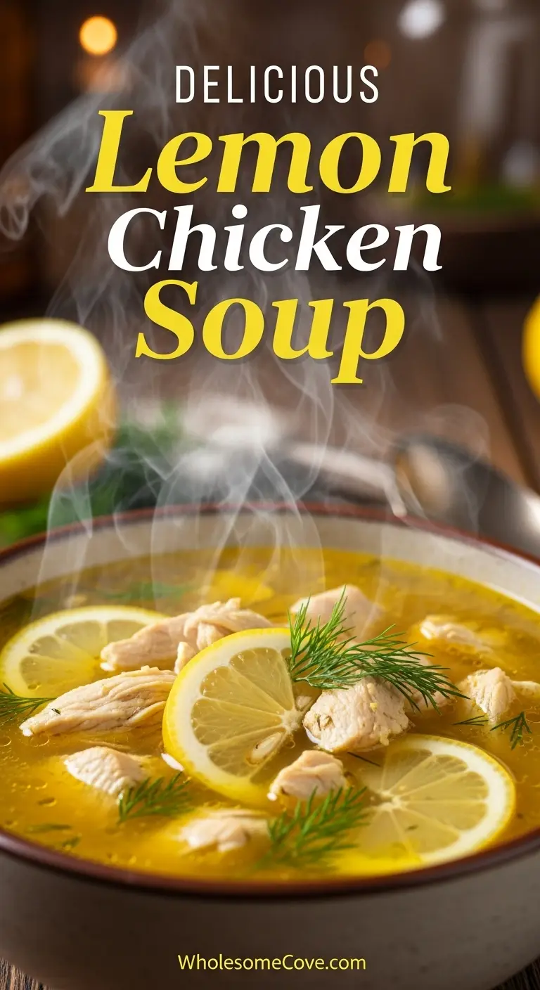 Lemon Chicken Soup Recipe