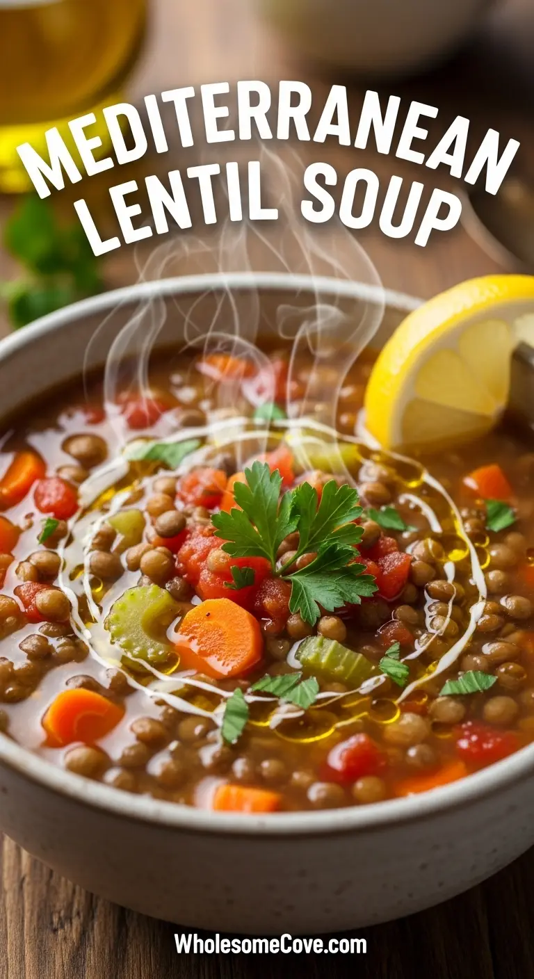 Mediterranean Lentil Soup Recipe
