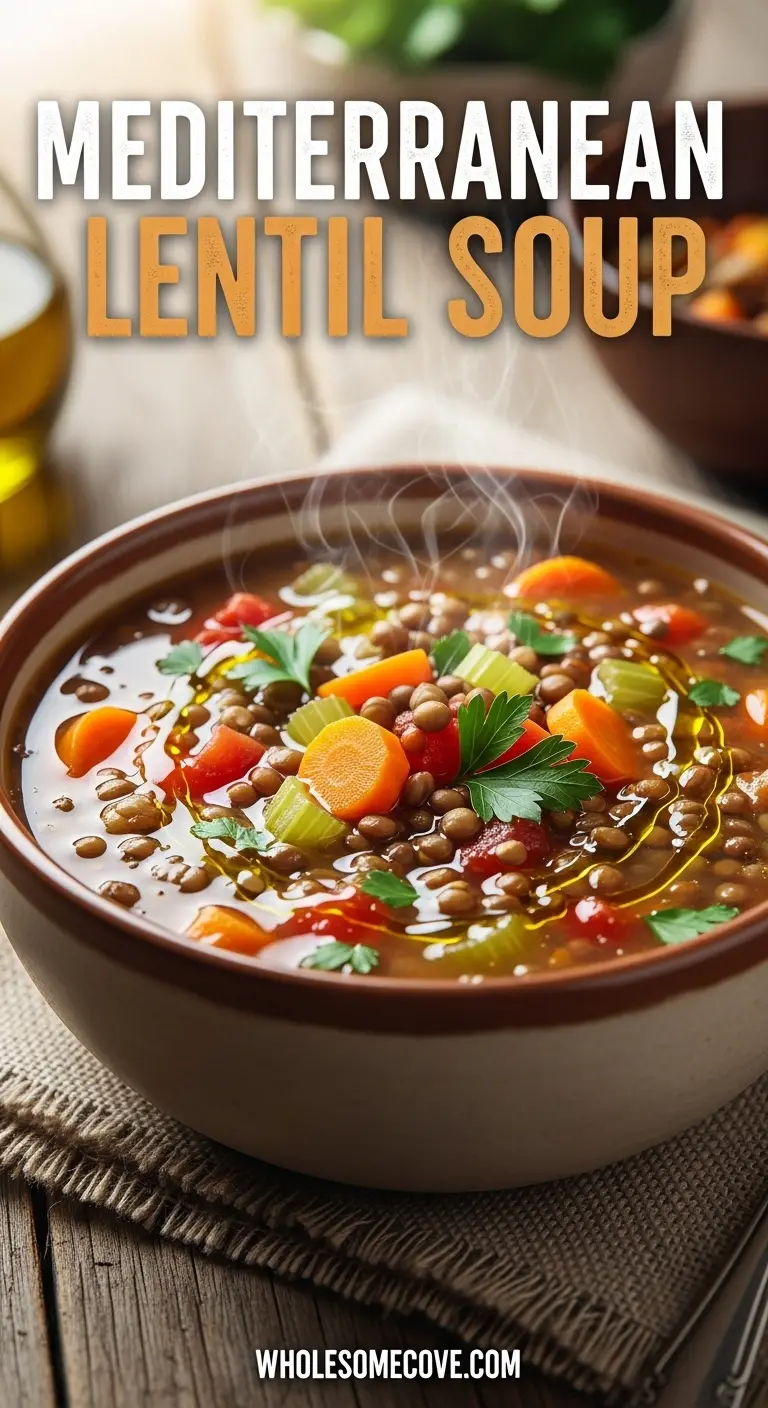 Mediterranean Lentil Soup Recipe
