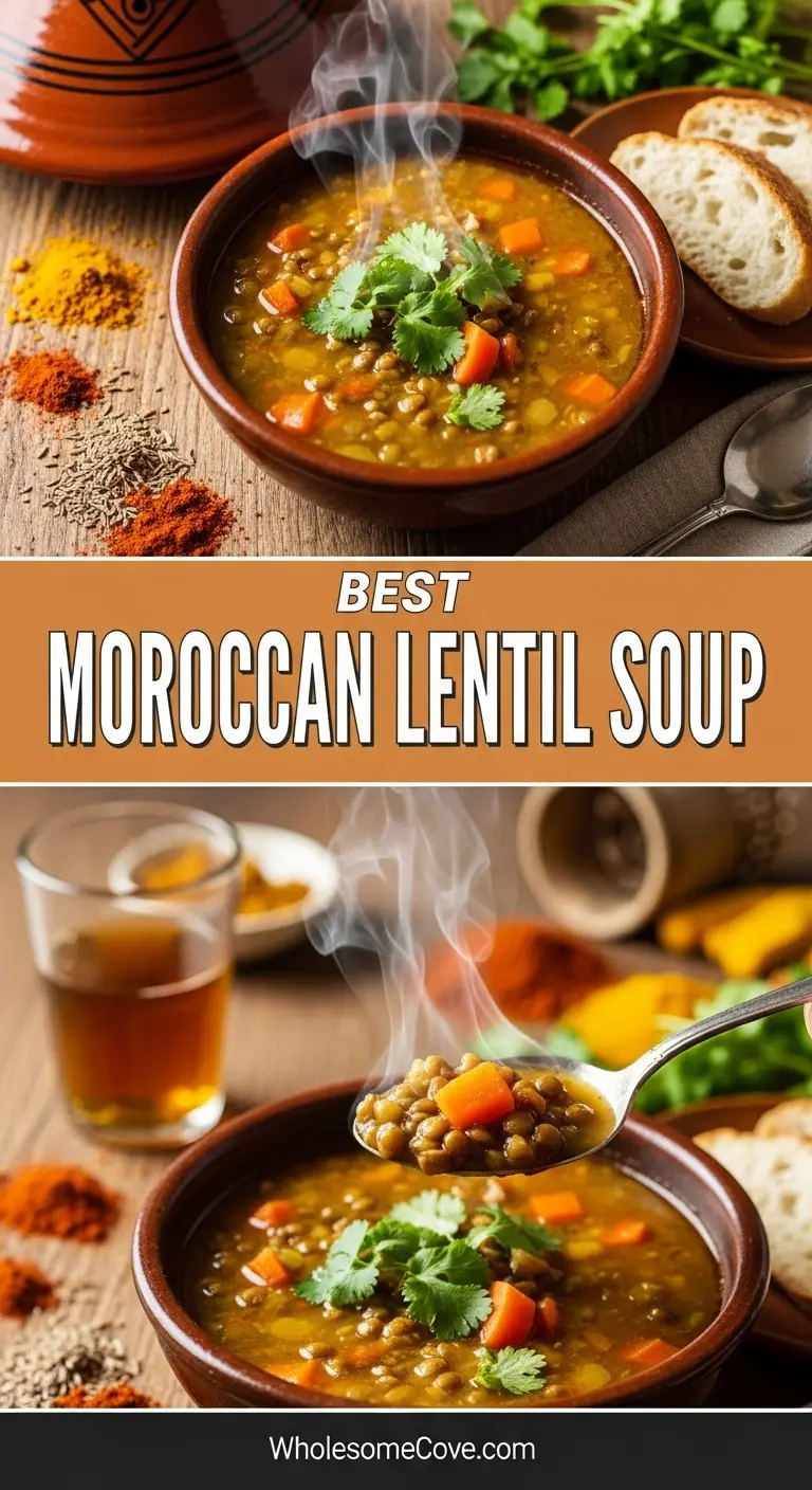Moroccan Lentil Soup Recipe
