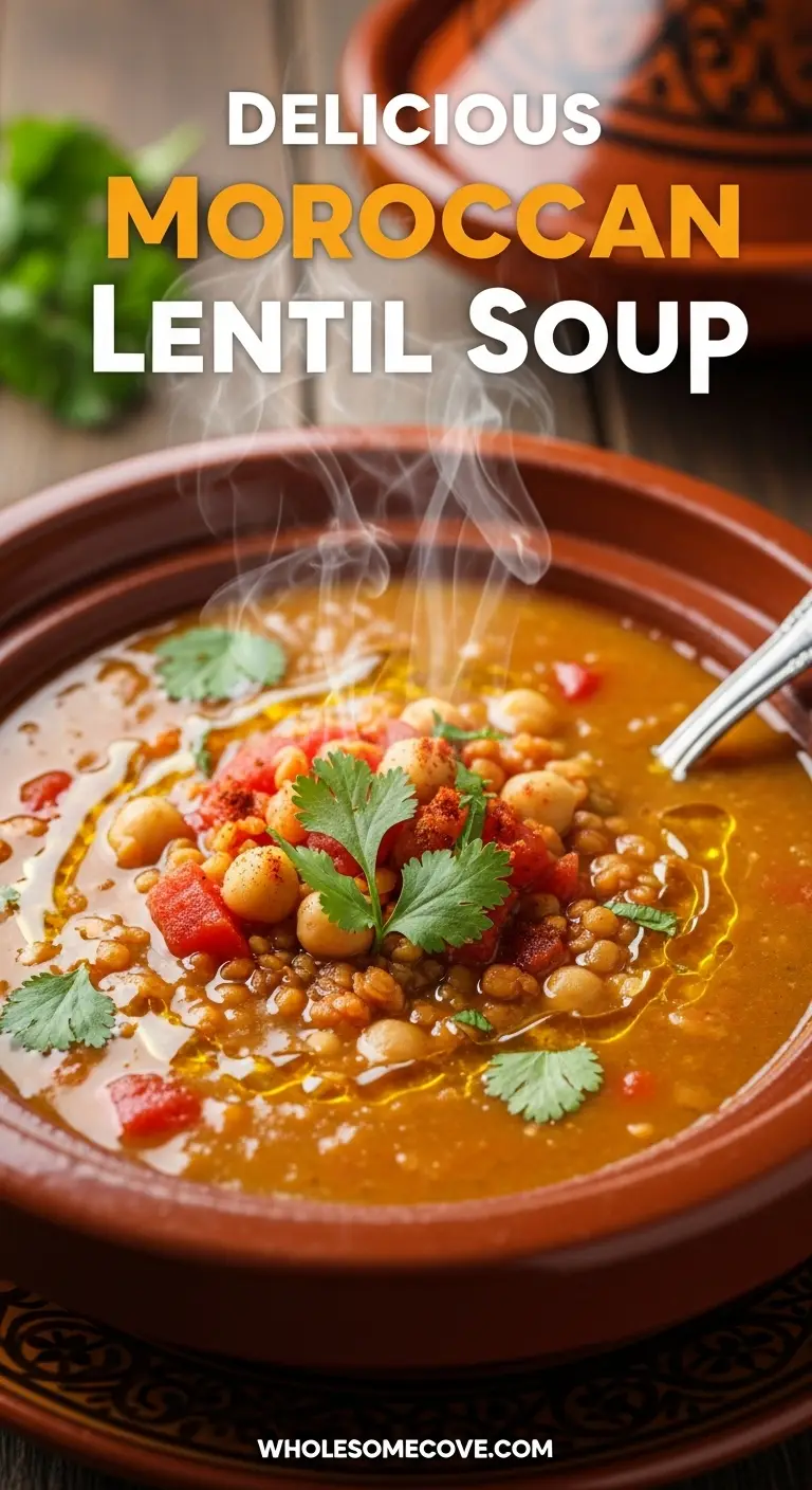 Moroccan Lentil Soup Recipe
