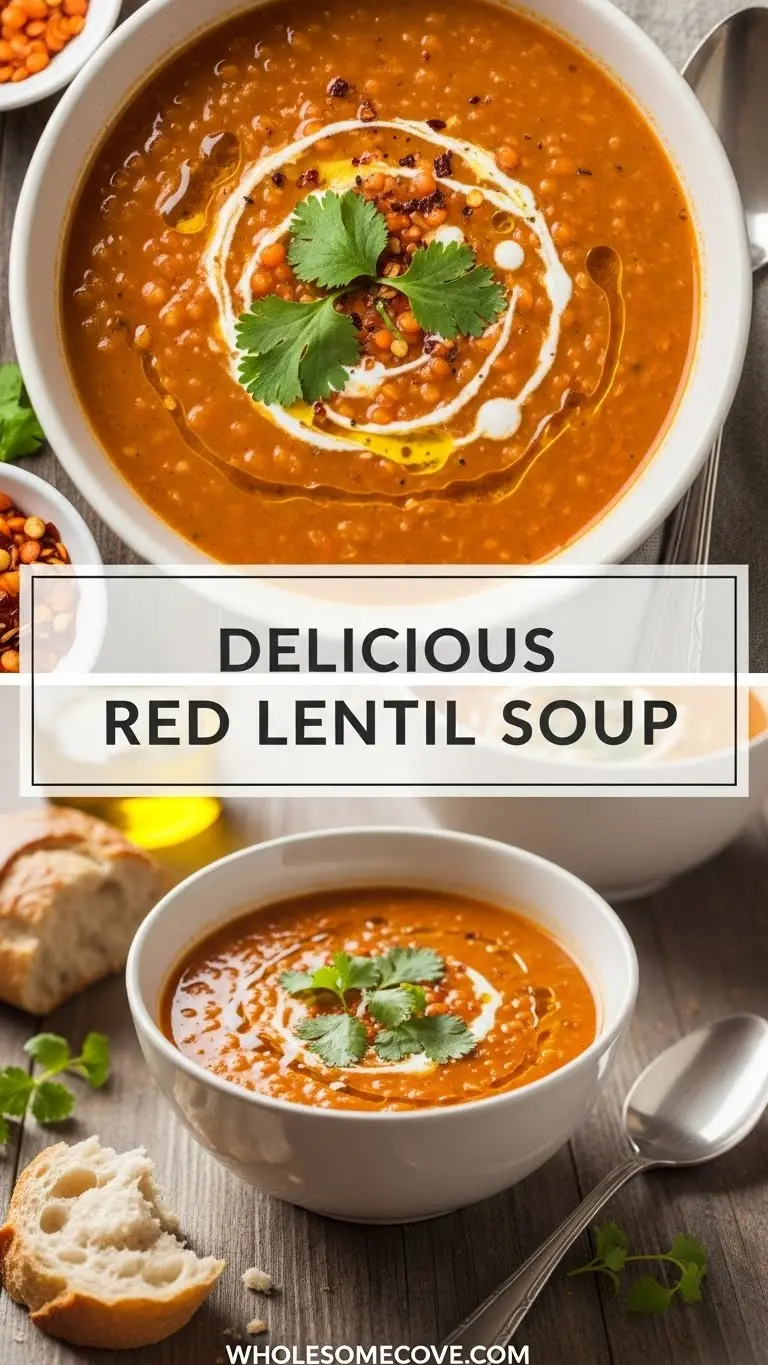 Red Lentil Soup Recipe