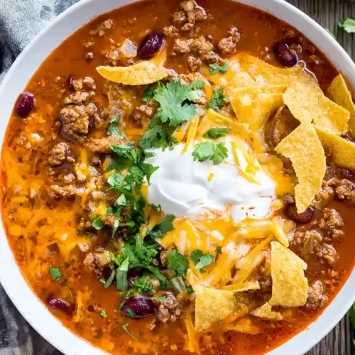 Slow Cooker Taco Soup Recipe