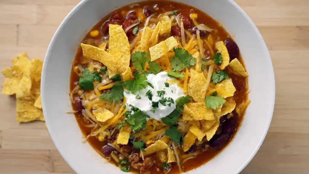 Slow Cooker Taco Soup Recipe