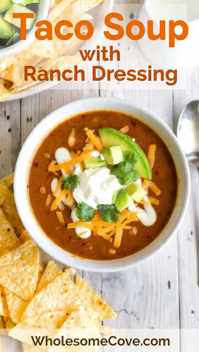 Taco Soup Recipe with Ranch Dressing