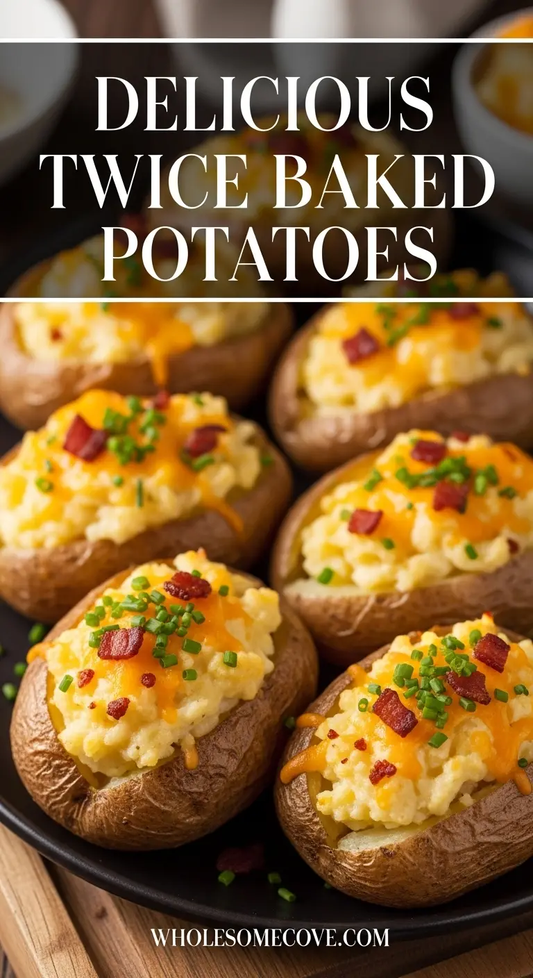 Twice Baked Potatoes Recipe