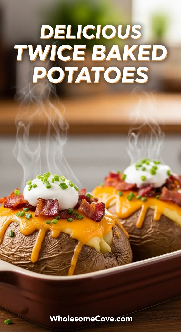 Twice Baked Potatoes Recipe