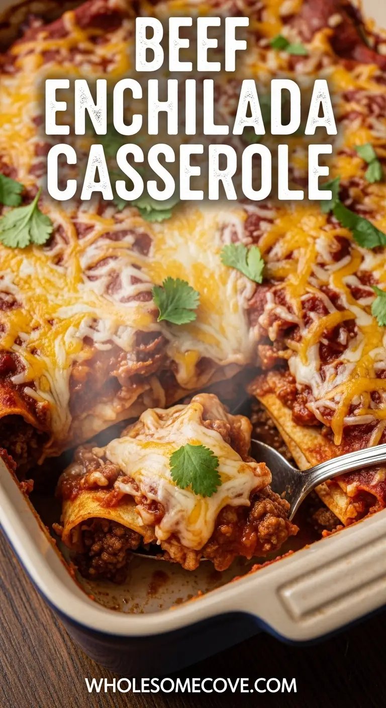 Beef Enchilada Casserole Recipe