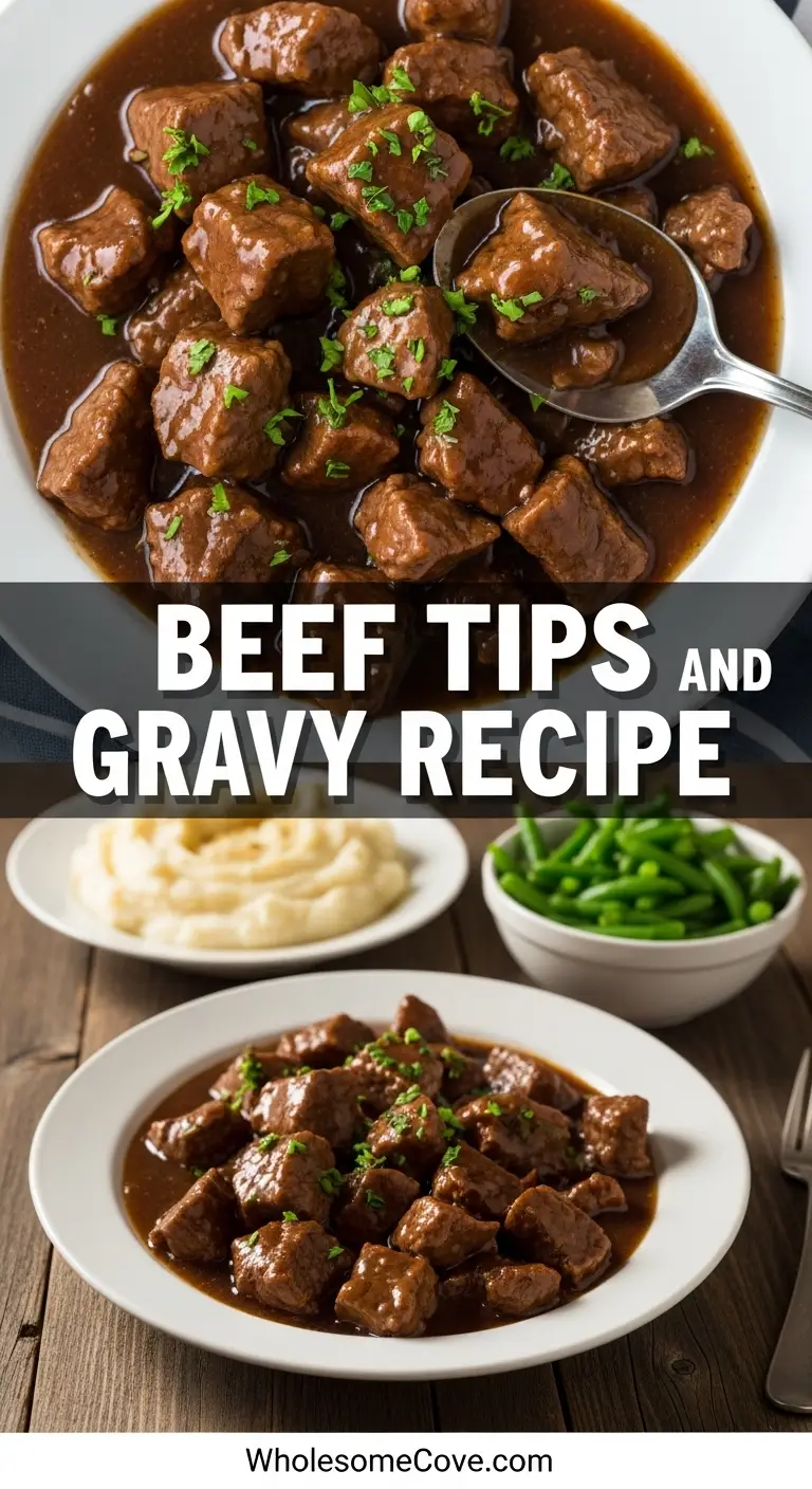 Beef Tips and Gravy Recipe