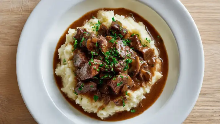 Beef Tips and Gravy Recipe