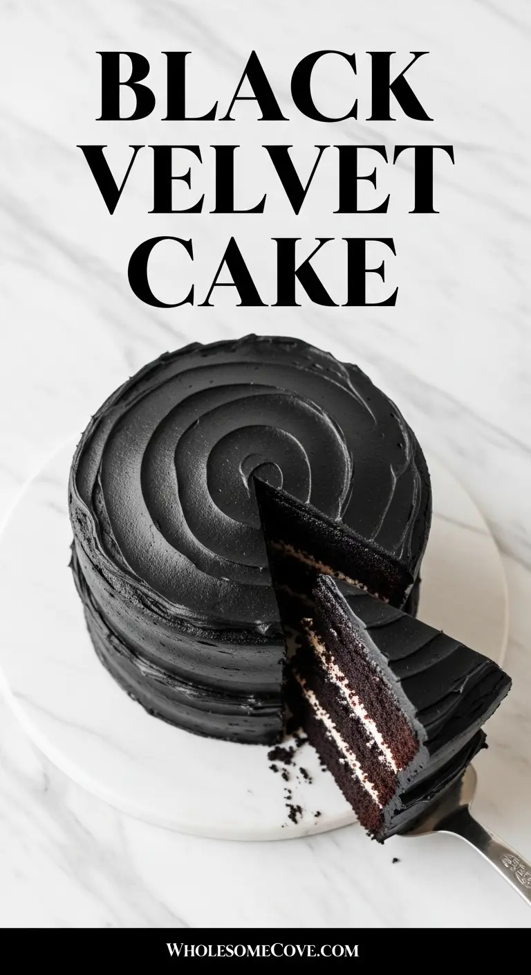 Black Velvet Cake Recipe