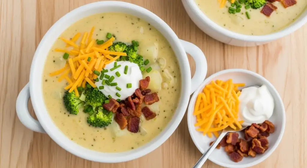 Broccoli Cheese Potato Soup Recipe