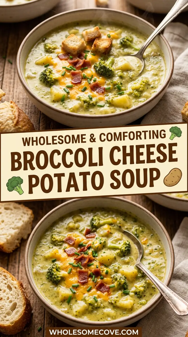Broccoli Cheese Potato Soup Recipe