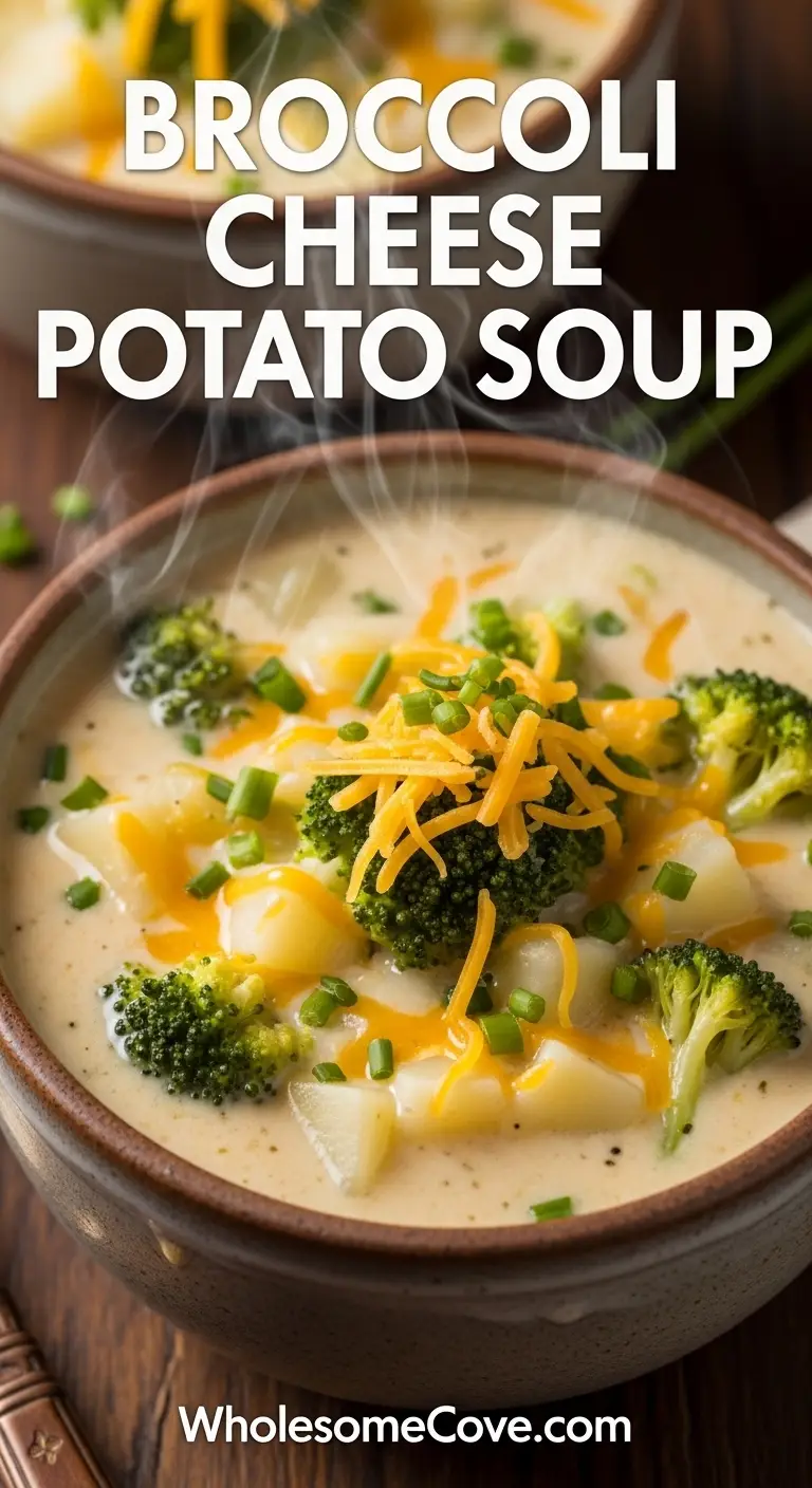 Broccoli Cheese Potato Soup Recipe
