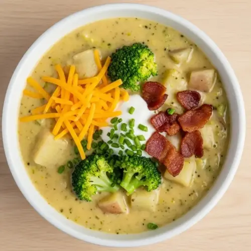 Broccoli Cheese Potato Soup Recipe