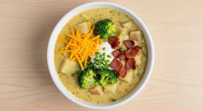 Broccoli Cheese Potato Soup Recipe
